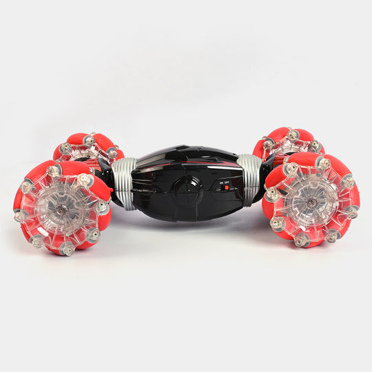 Remote Control Stunt Car With Hand Sensor & Light / Music | Red