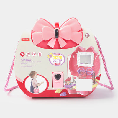 Party Make-up Shoulder Bag Play Toy Set For Kids