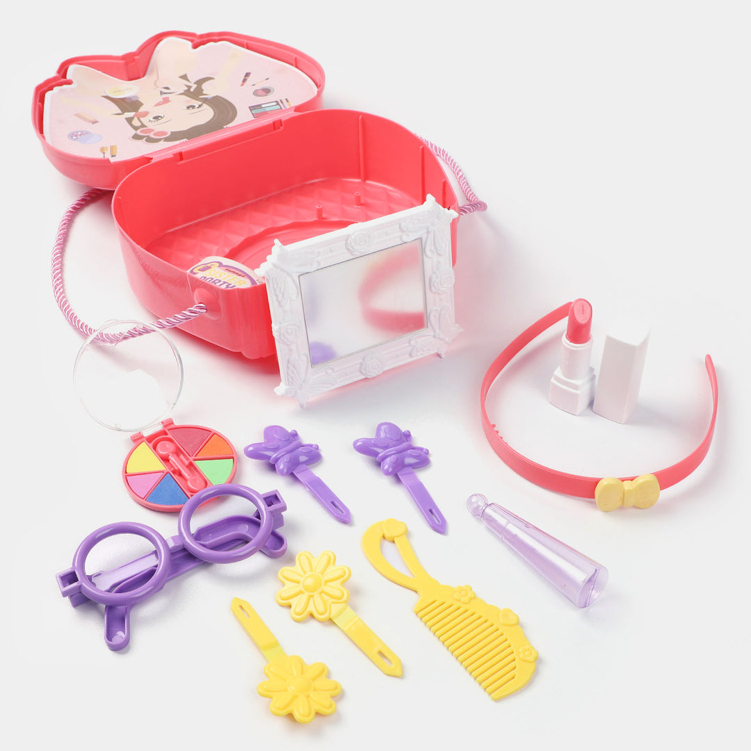 Party Make-up Shoulder Bag Play Toy Set For Kids