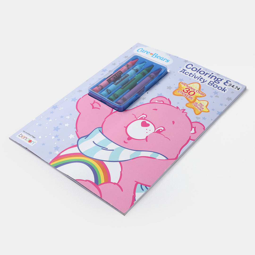 Care Bears Crayons Coloring Sticker Book