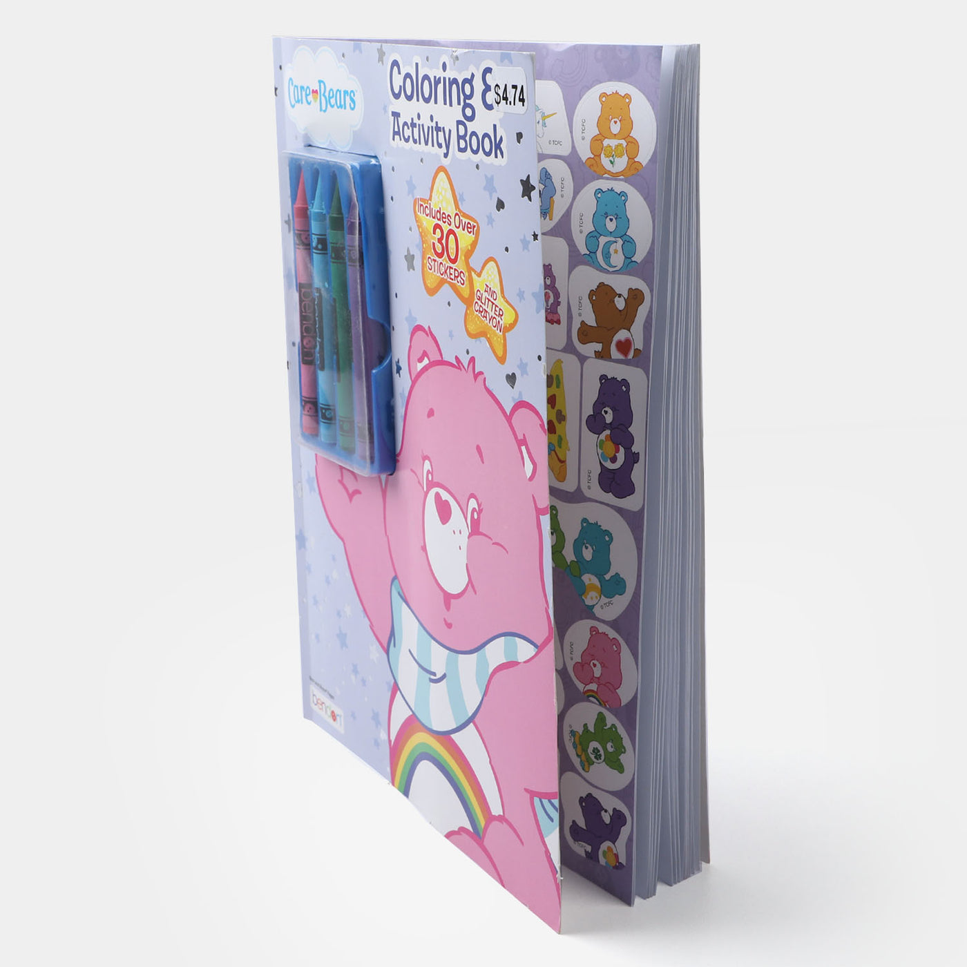 Care Bears Crayons Coloring Sticker Book