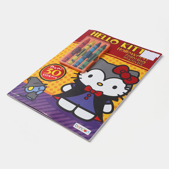 Character Crayons Coloring Sticker Book