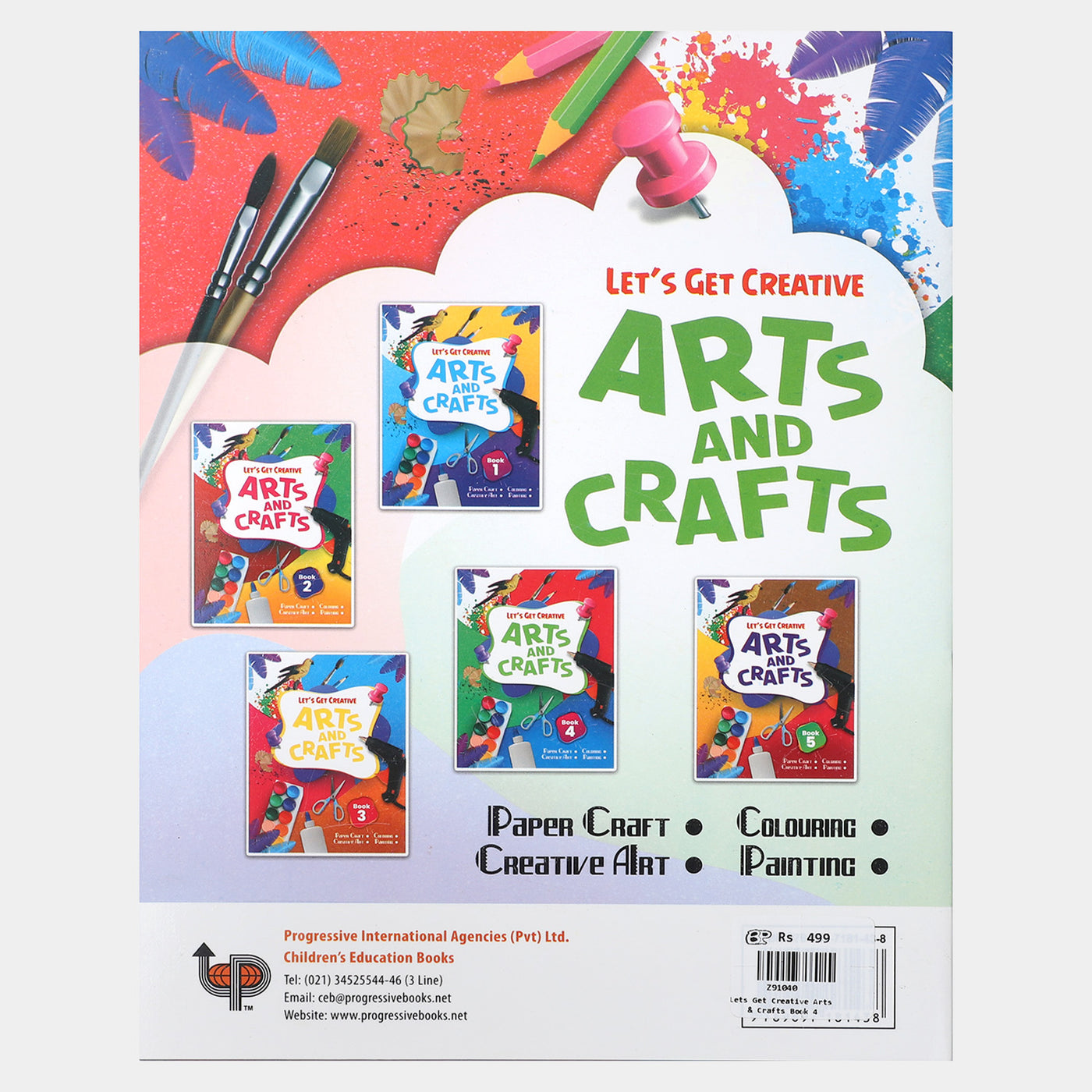 Art & Craft Activity Book For Kids