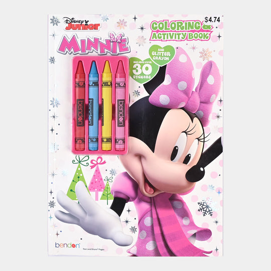 Character White Canyons Coloring Sticker Book