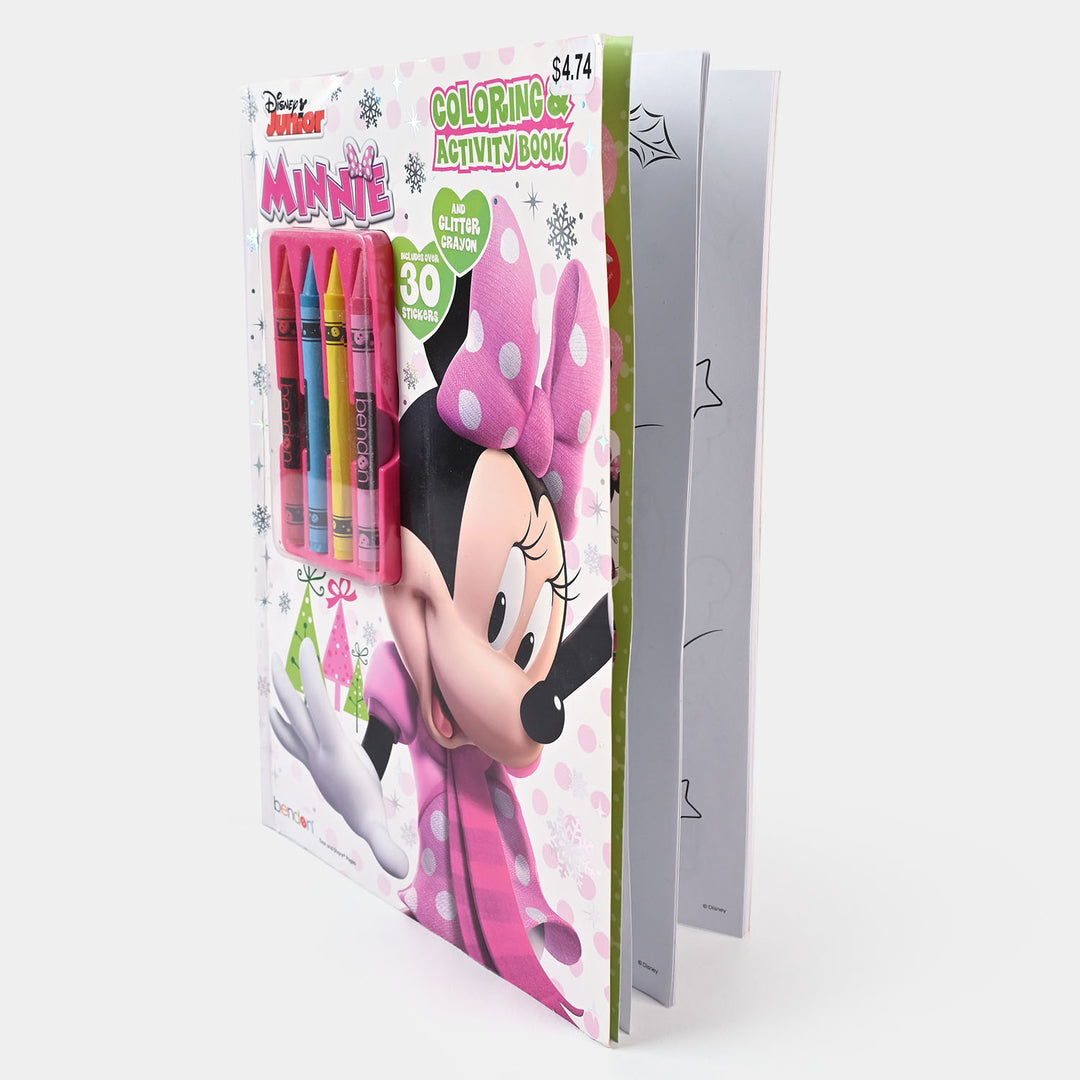 Character White Canyons Coloring Sticker Book