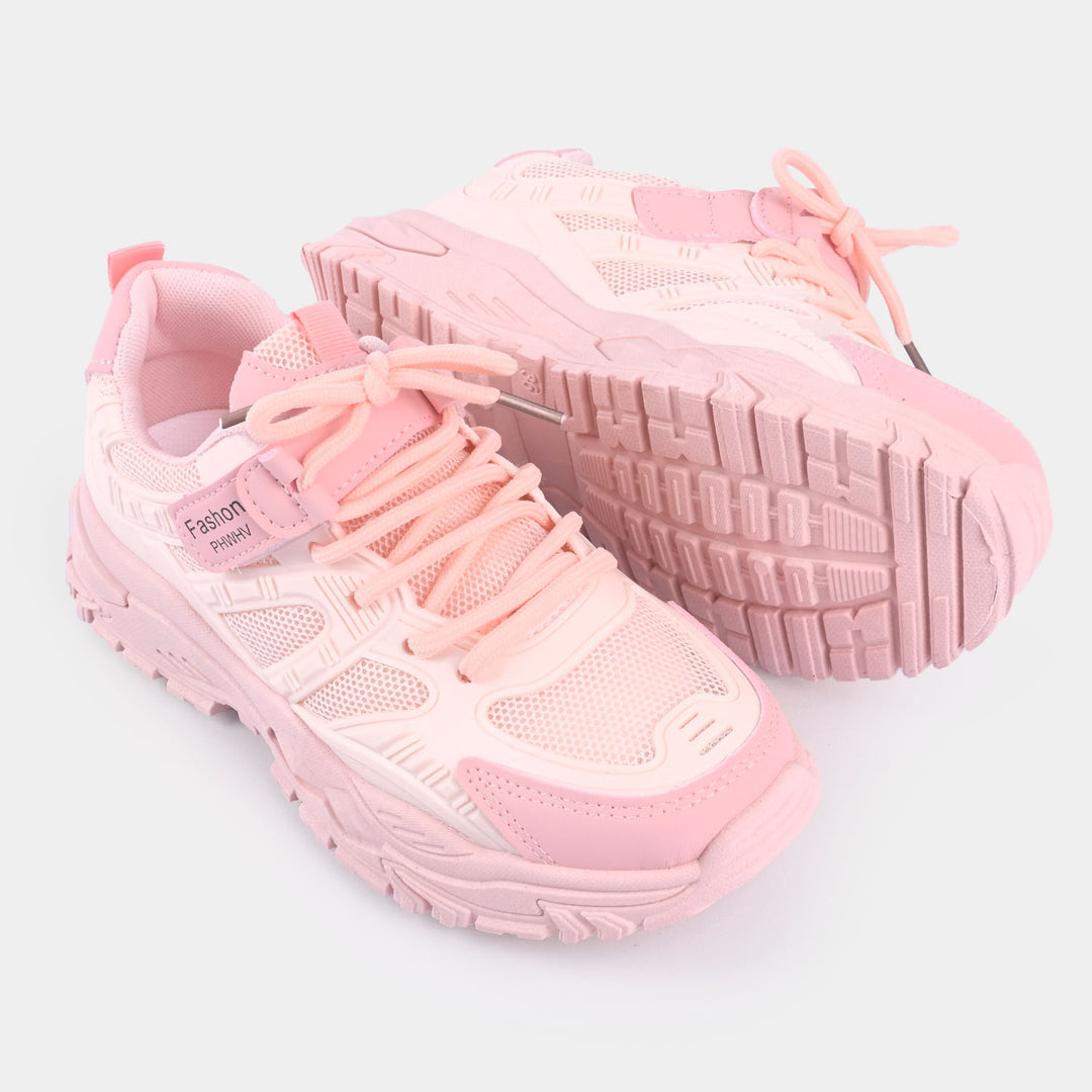 Girls Joggers 2089-Pink