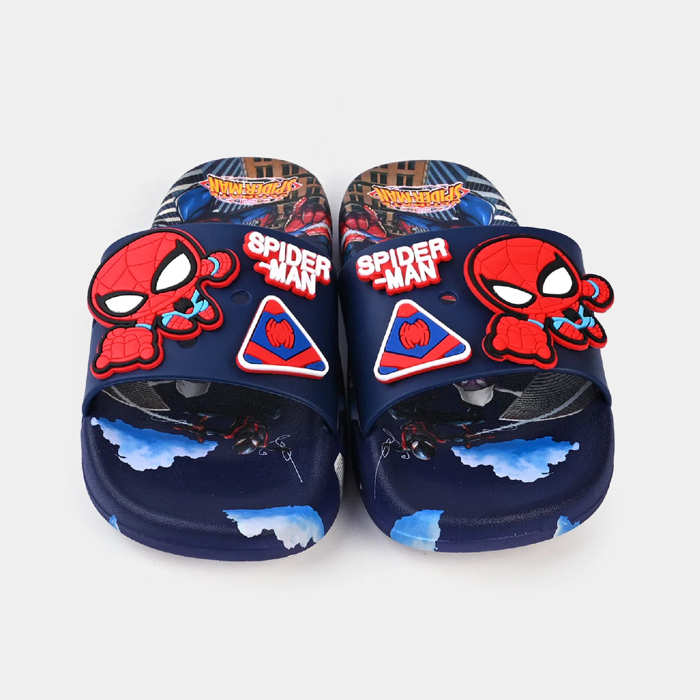 Boys Slipper DF-74 -NAVY