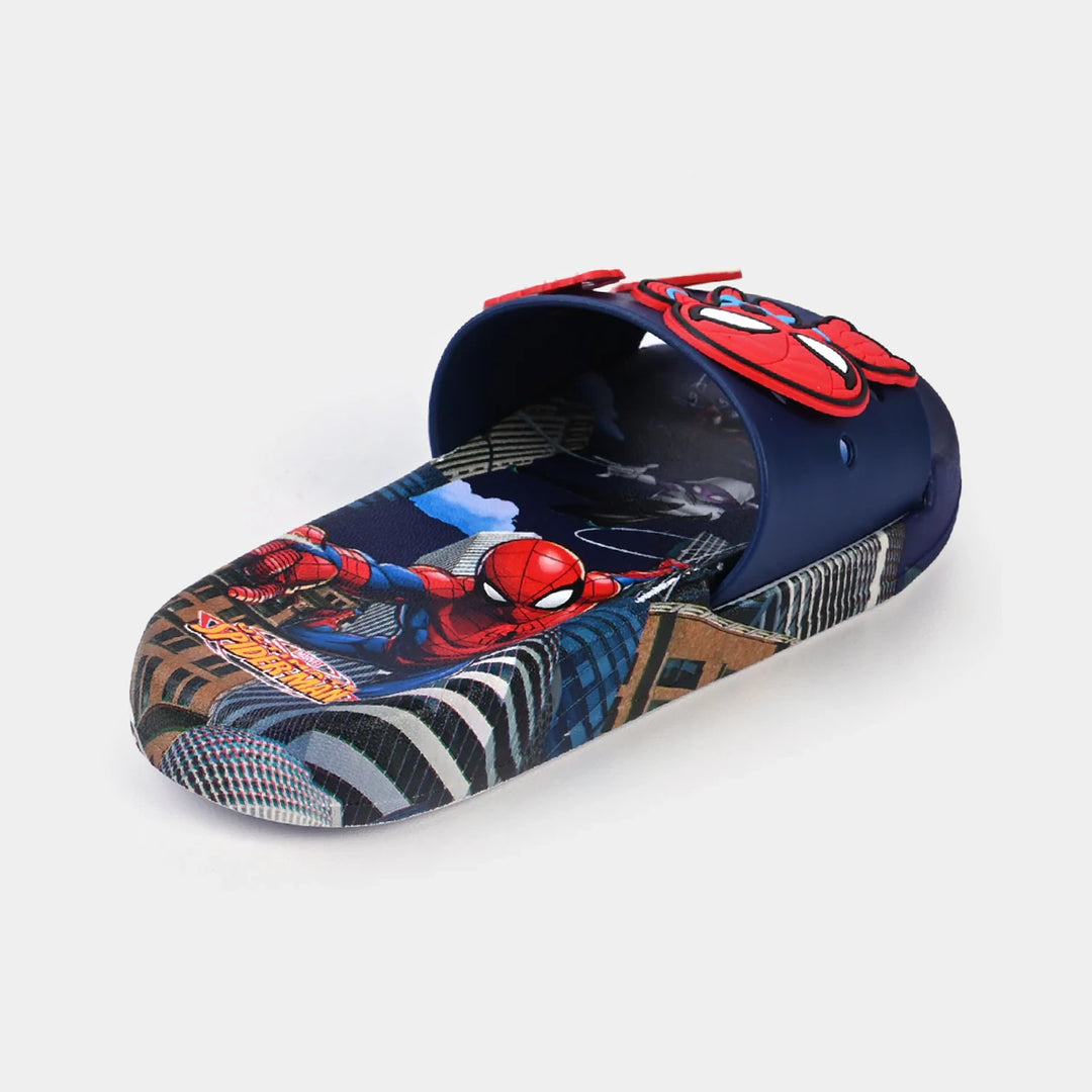 Boys Slipper DF-74 -NAVY