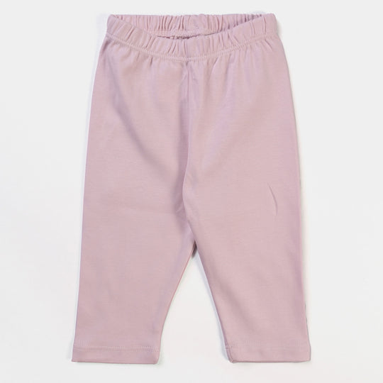 Infant Girls Plain Tights-Pink