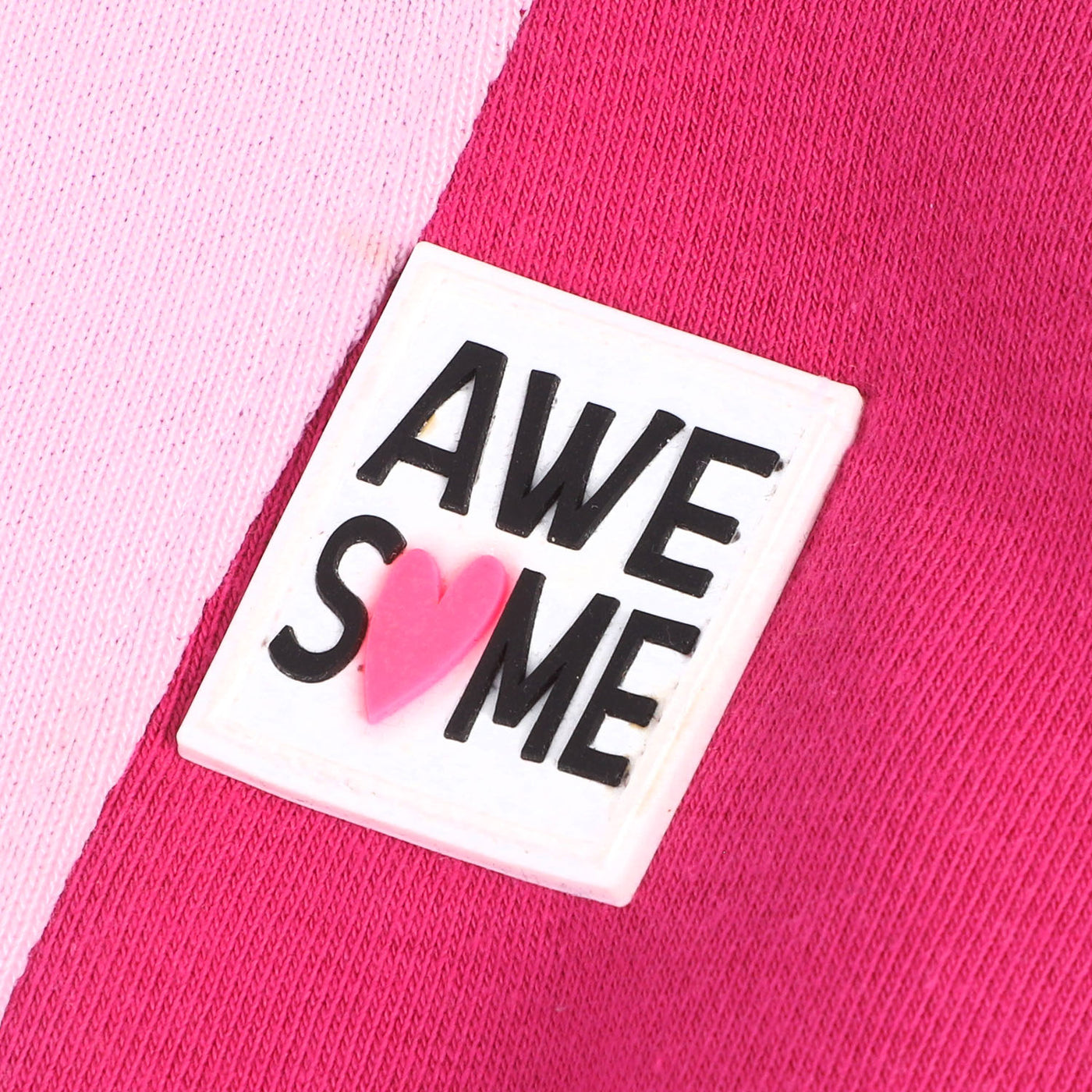 Girls Fleece Jacket Awesome-H. Pink