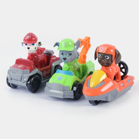 Character Cartoon Cars Set For Kids