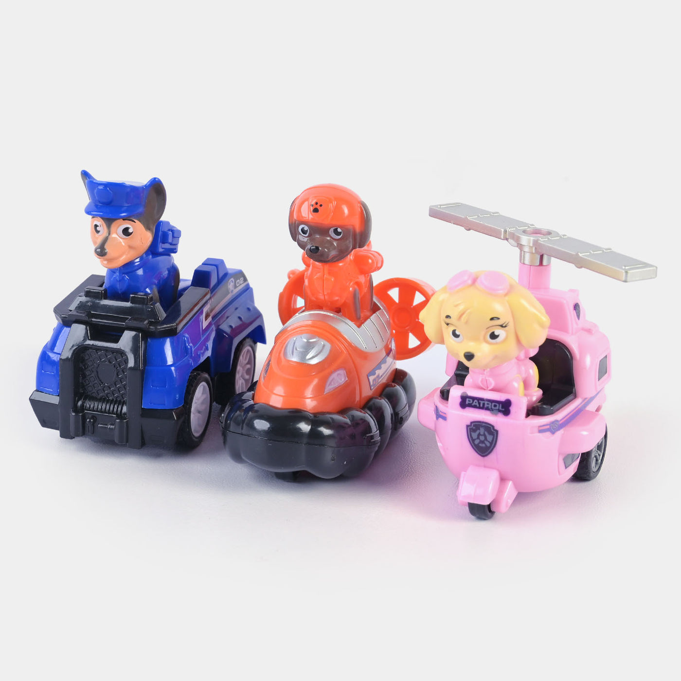 Pull Back Character Rescue Vehicle For Kids