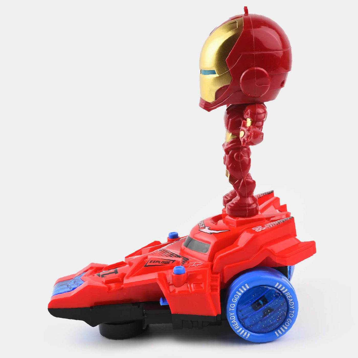 Electric Universal Ejection Car With Hero For Kids