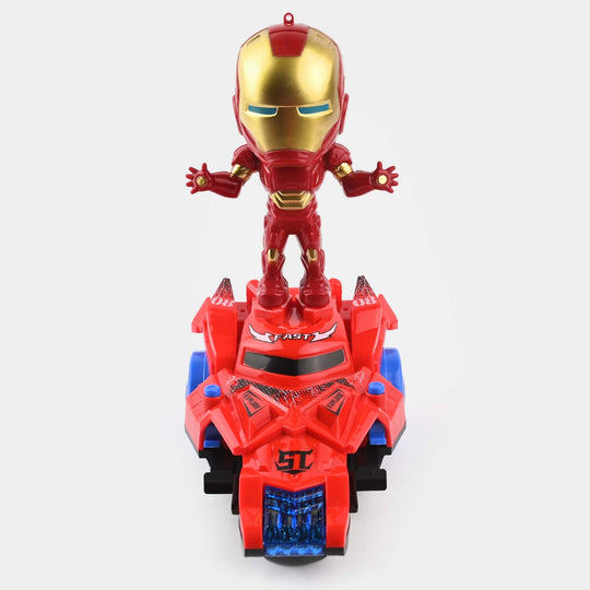 Electric Universal Ejection Car With Hero For Kids