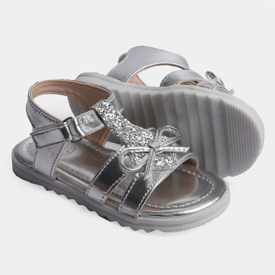 Girls Sandal SA-29-SILVER