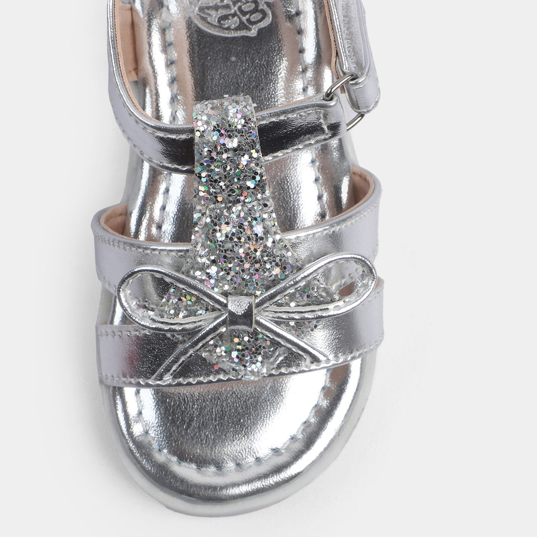 Girls Sandal SA-29-SILVER