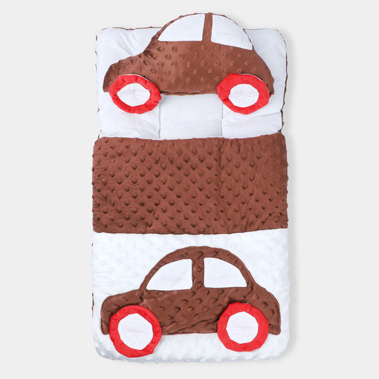 Baby Carry Nest Car Pillow | BROWN