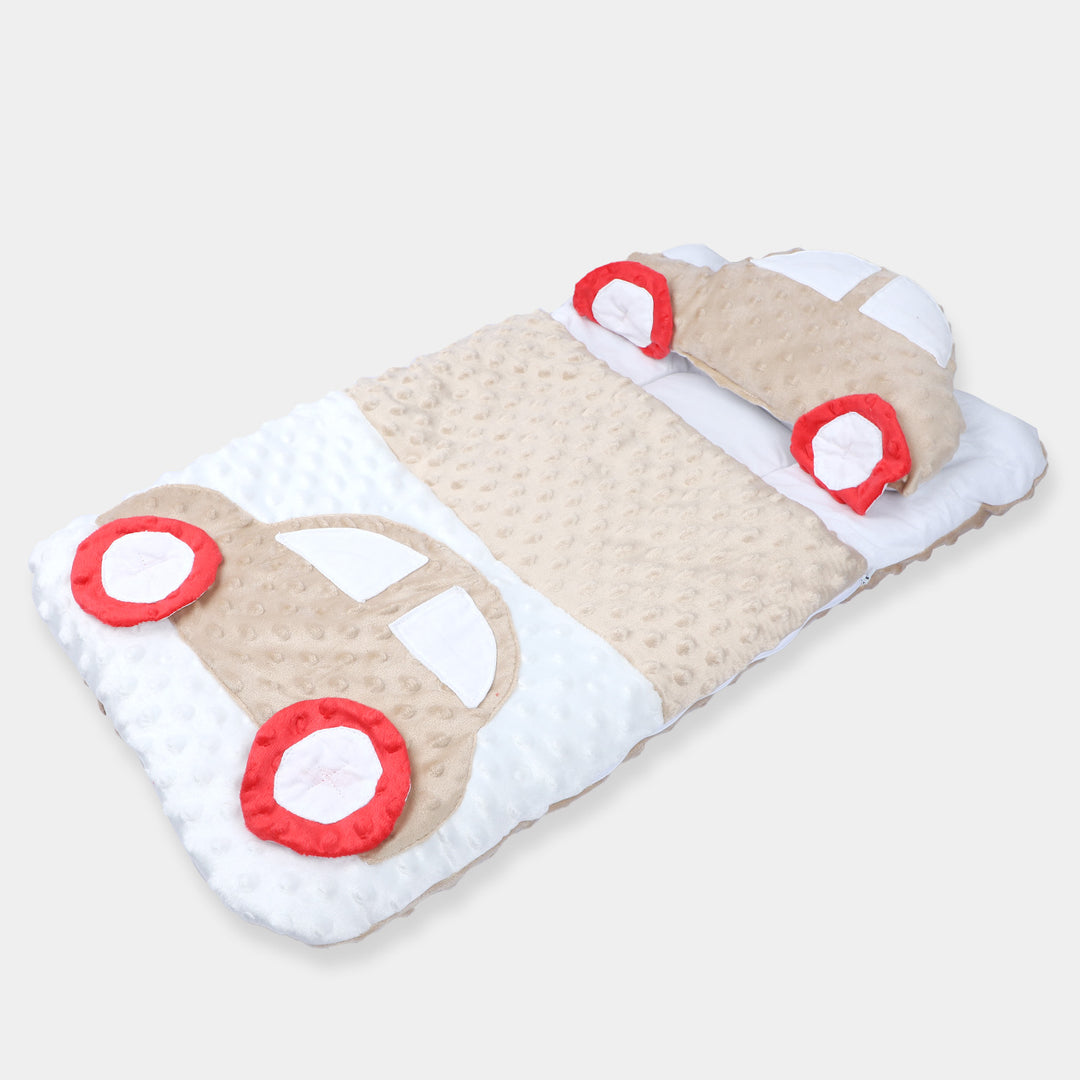 Baby Carry Nest Car Pillow | Light BROWN