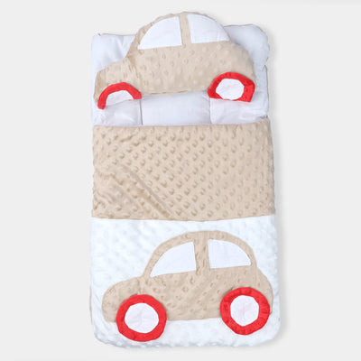 Baby Carry Nest Car Pillow | Light BROWN