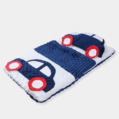 Baby Carry Nest Car Pillow | Navy Blue