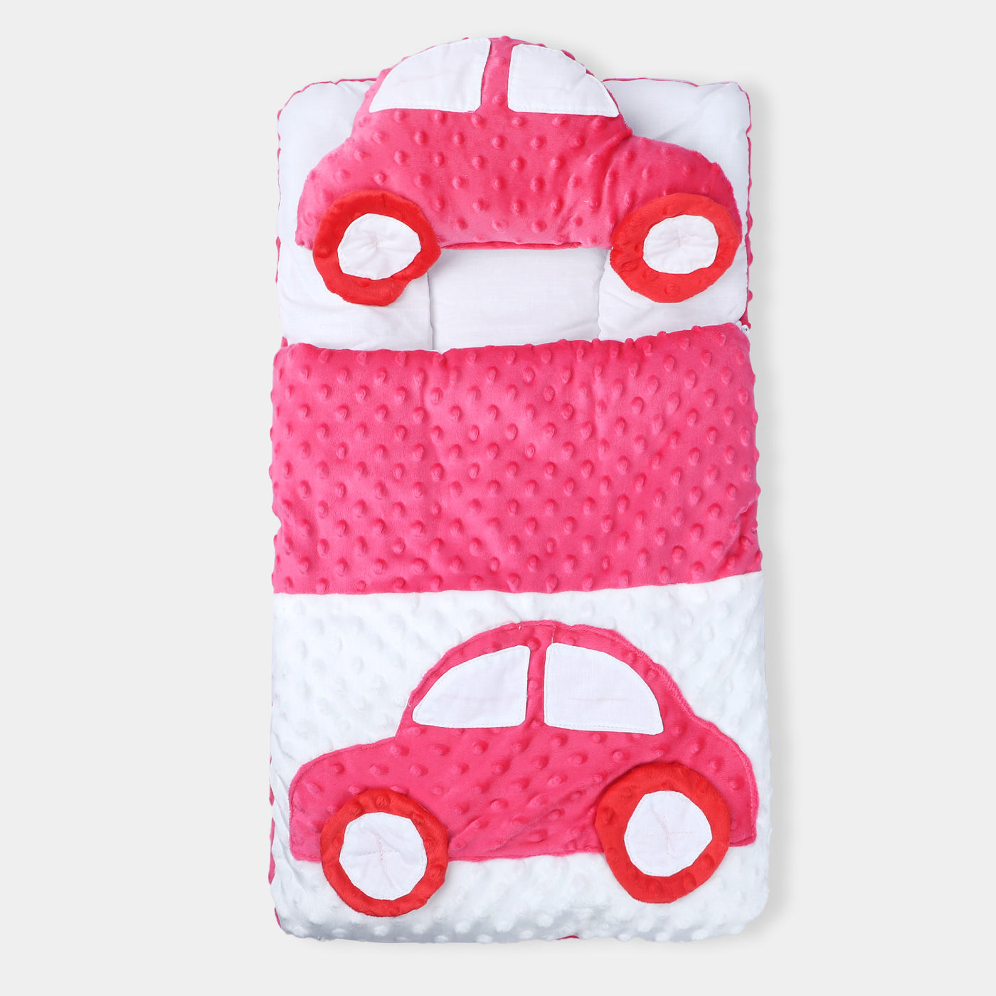 Baby Carry Nest Car Pillow | Pink