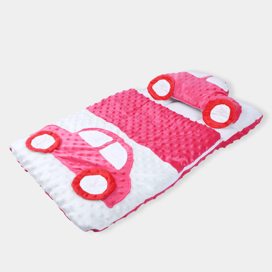 Baby Carry Nest Car Pillow | Pink