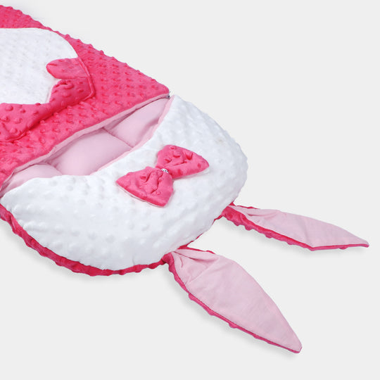 Baby Carry Nest Rabbit Ear | Pink