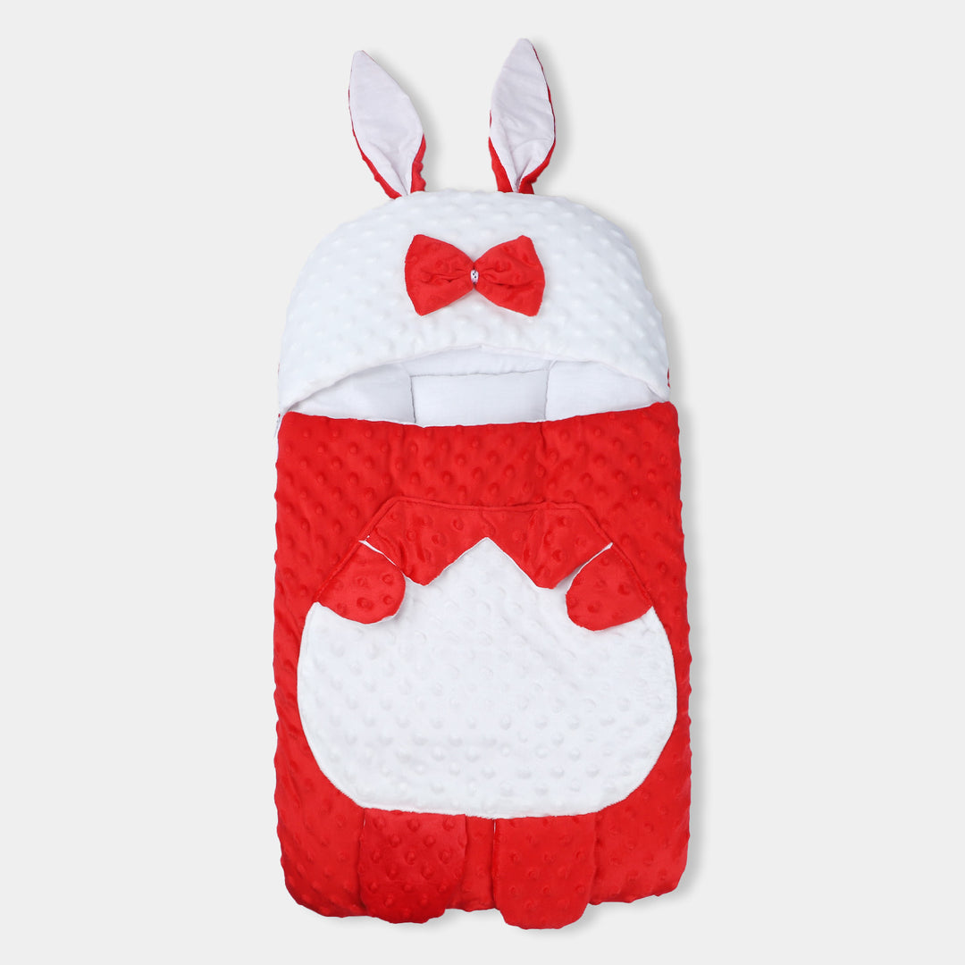 Baby Carry Nest Rabbit Ear | Red