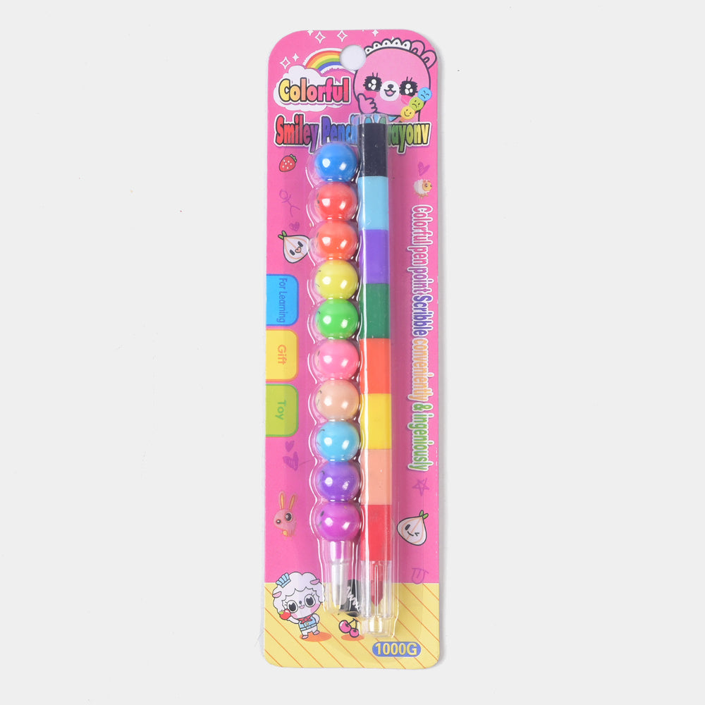 Non Sharpening Pencil & Colorful Crayon For Kids