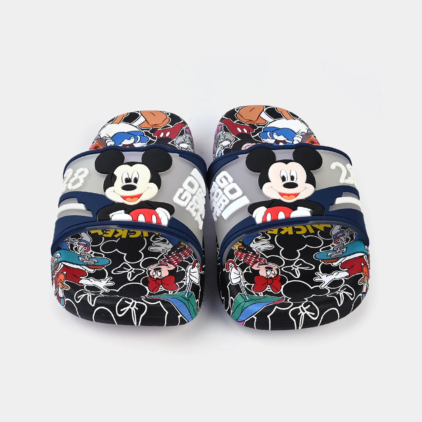 CHARACTER BOYS SLIPPERS -NAVY