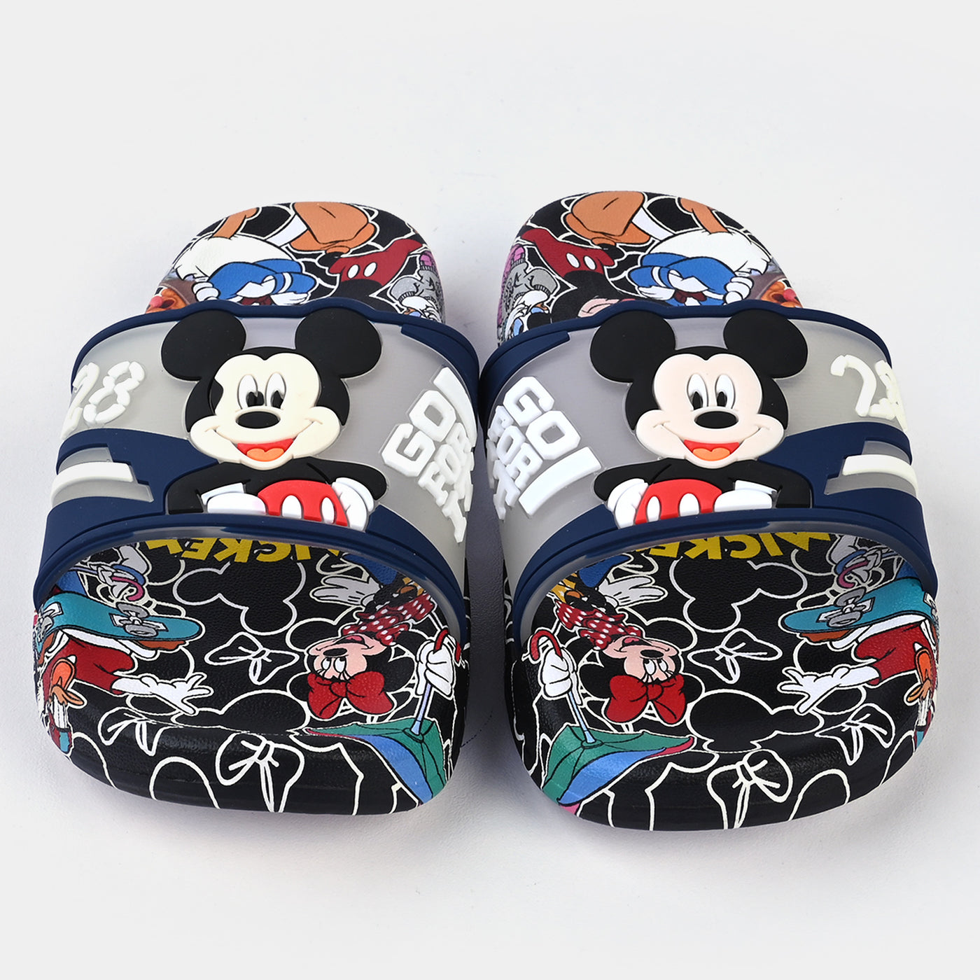 CHARACTER BOYS SLIPPERS -NAVY
