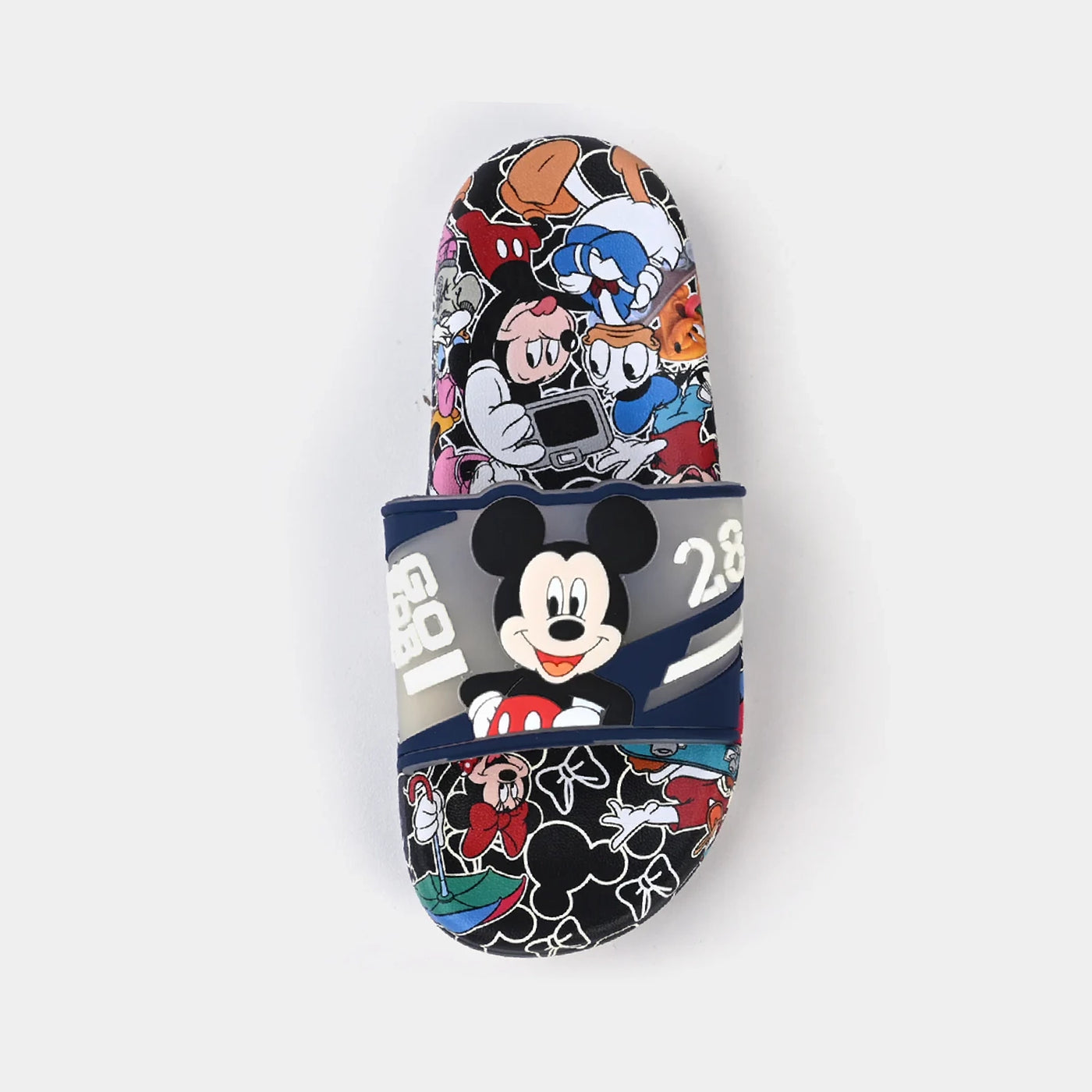 CHARACTER BOYS SLIPPERS -NAVY