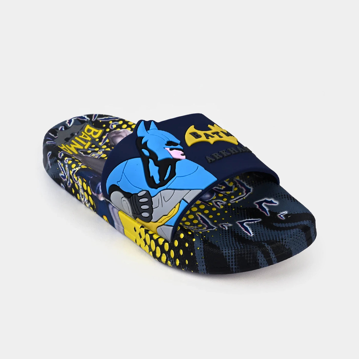 CHARACTER BOYS SLIPPERS -NAVY