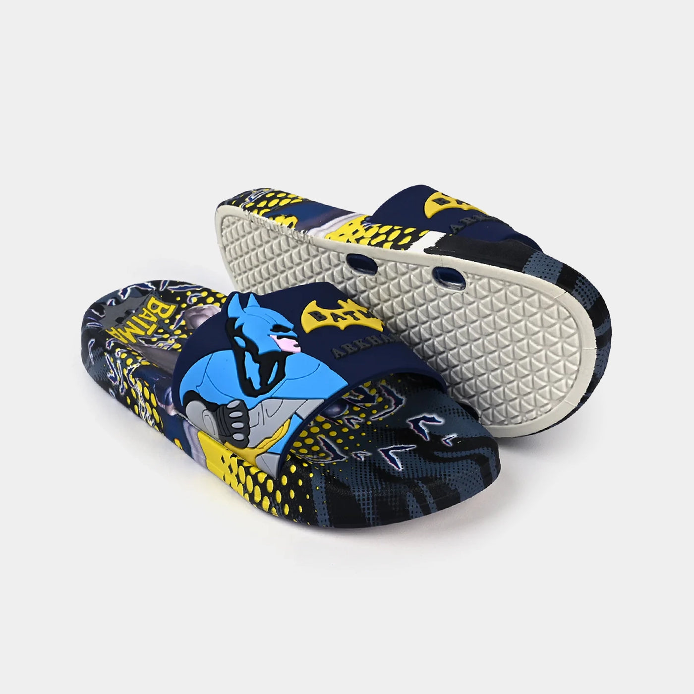 CHARACTER BOYS SLIPPERS -NAVY