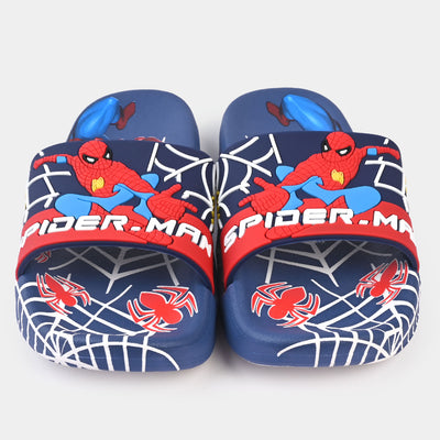 Character Boys Slippers -Navy
