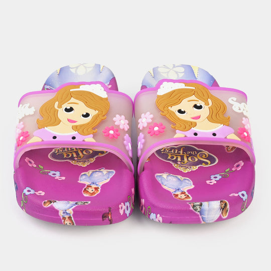 Girls Slipper 2208-2-Purple