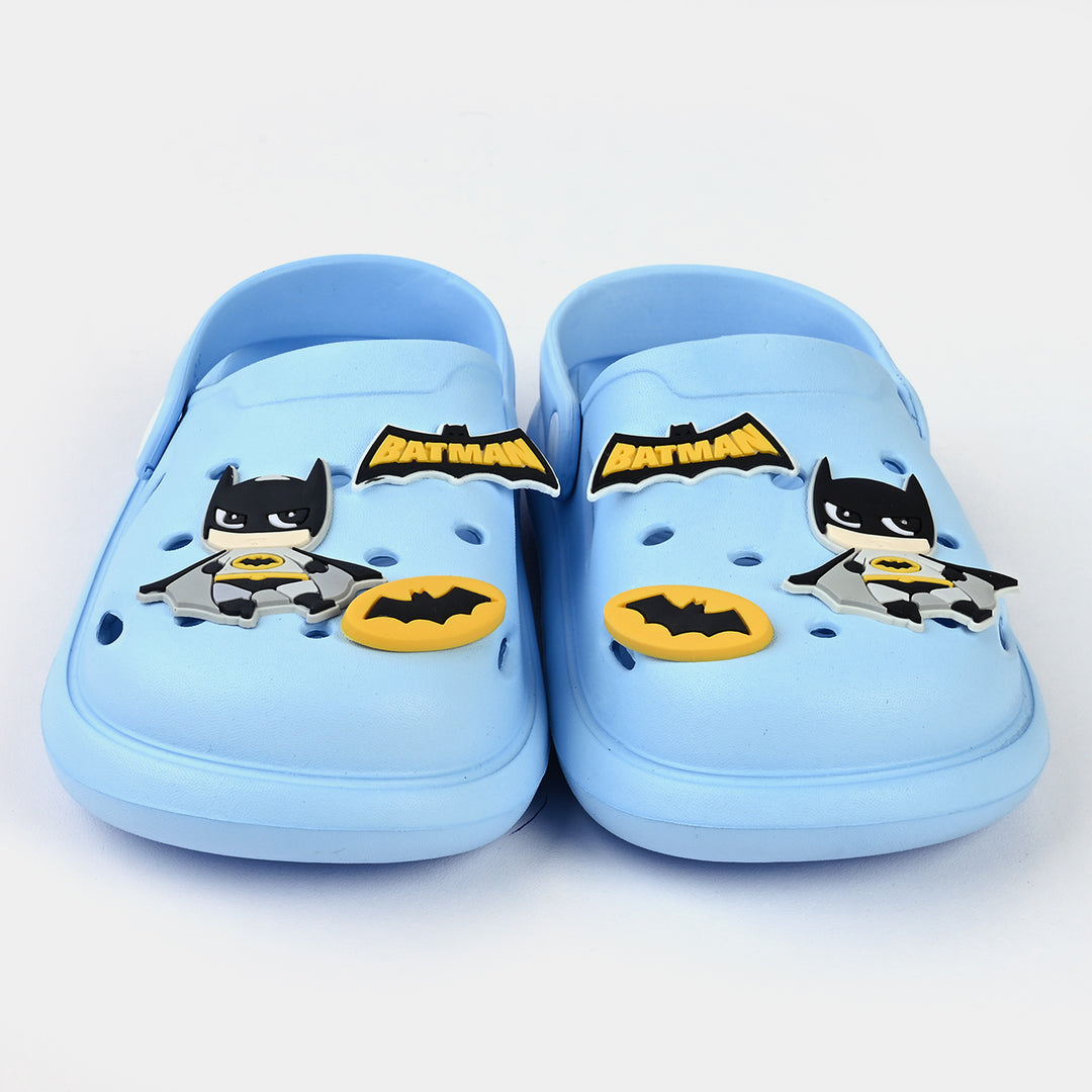 BOYS CLOGS NON-SLIP SLIPPER-L-Blue