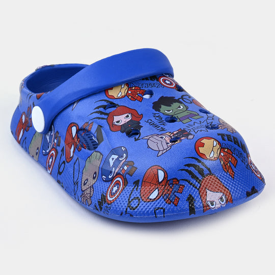 BOYS CLOGS NON-SLIP SLIPPER-BLUE