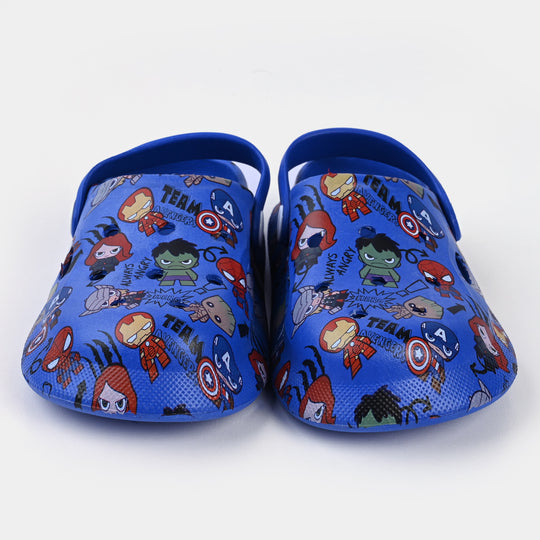 BOYS CLOGS NON-SLIP SLIPPER-BLUE