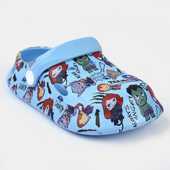 BOYS CLOGS NON-SLIP SLIPPER-BLUE