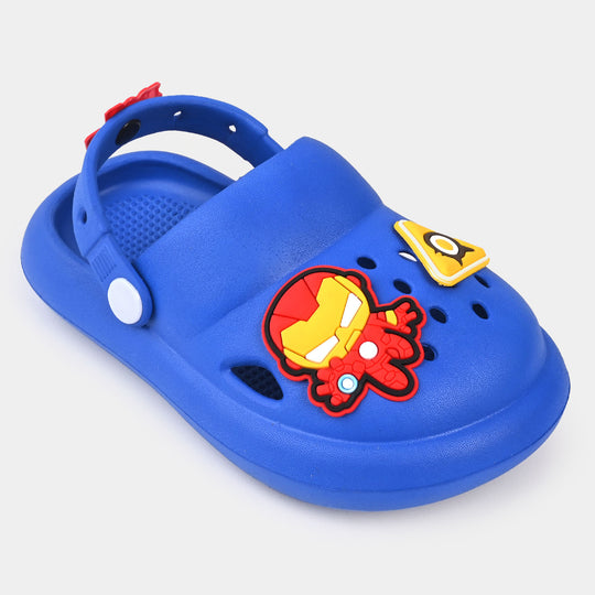 BOYS CLOGS NON-SLIP SLIPPER-BLUE