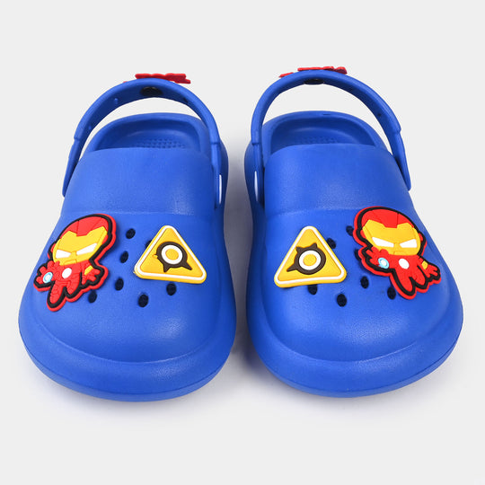 BOYS CLOGS NON-SLIP SLIPPER-BLUE