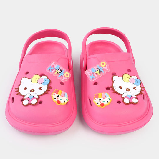 GIRLS CLOGS NON-SLIP SLIPPER-FUCHSIA