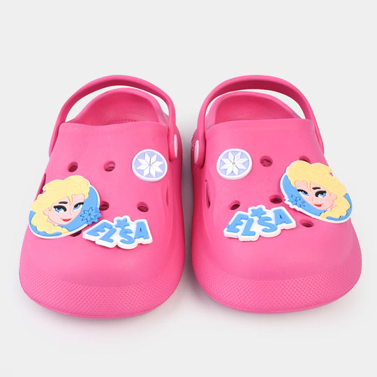 GIRLS CLOGS NON-SLIP SLIPPER-FUCHSIA