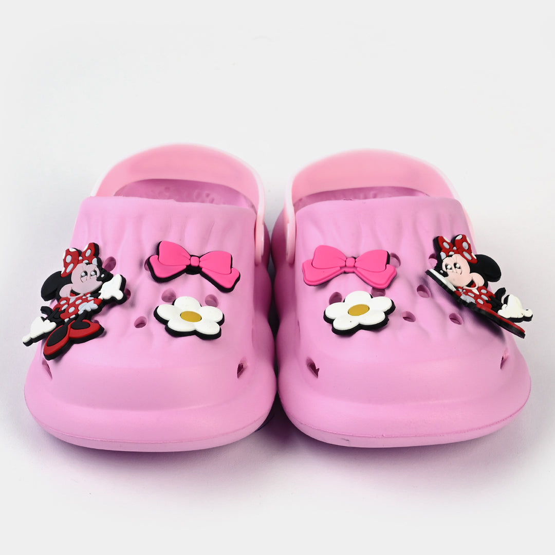 Girls Clogs 918-23-Fuchsia