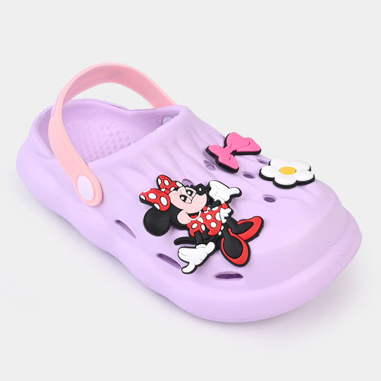GIRLS CLOGS NON-SLIP SLIPPER-PURPLE