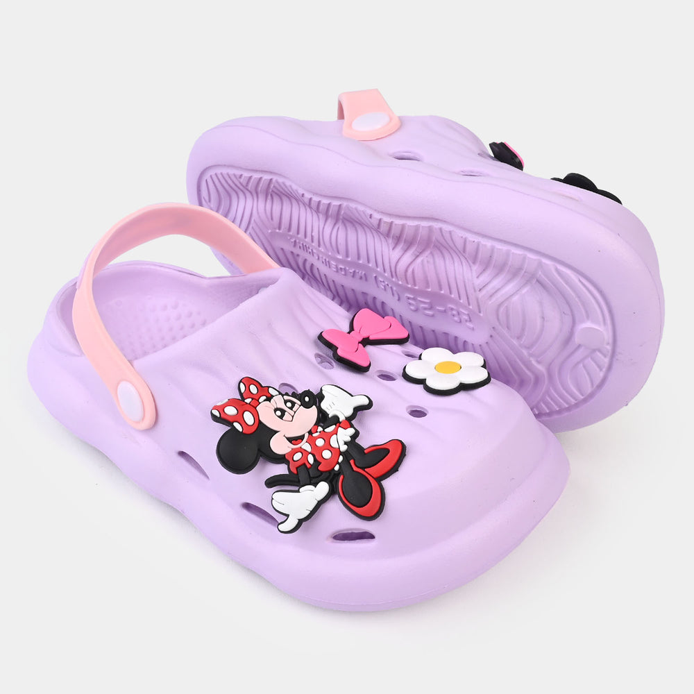 GIRLS CLOGS NON-SLIP SLIPPER-PURPLE