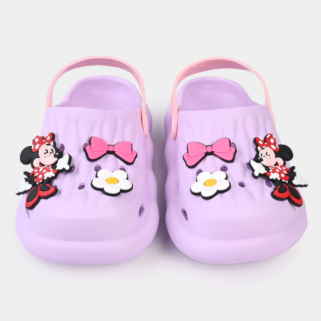 GIRLS CLOGS NON-SLIP SLIPPER-PURPLE