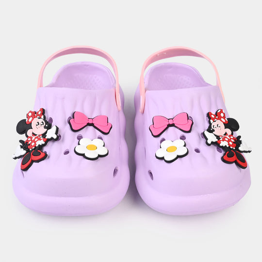 GIRLS CLOGS NON-SLIP SLIPPER-PURPLE