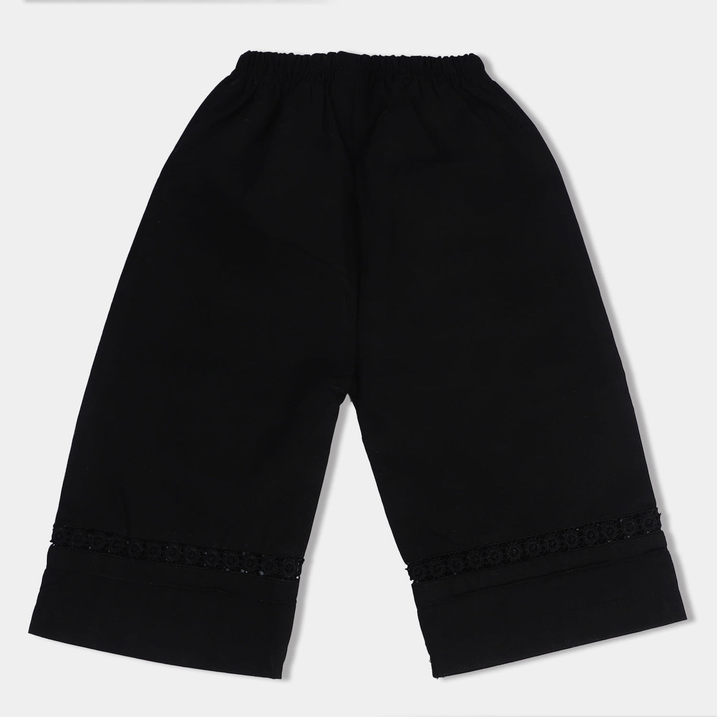 Infant Girls Cotton Trouser -BLACK
